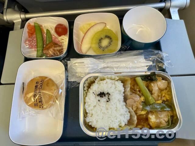 中国国際航空の機内食