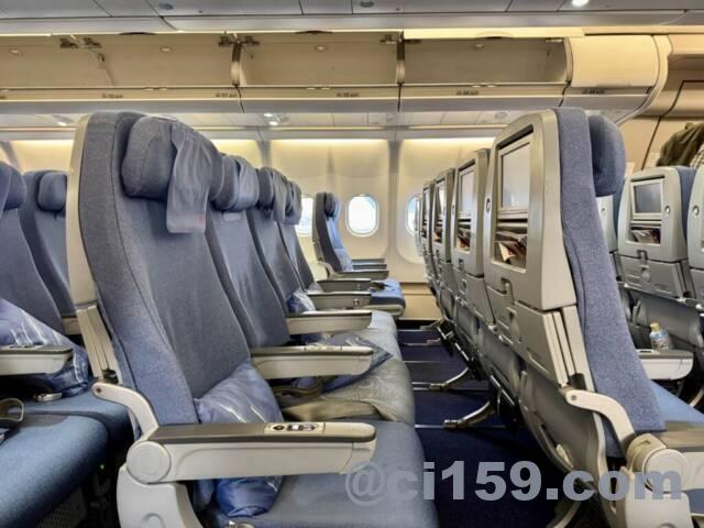 中国国際航空の座席