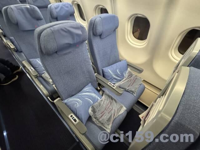 中国国際航空のエコノミークラス