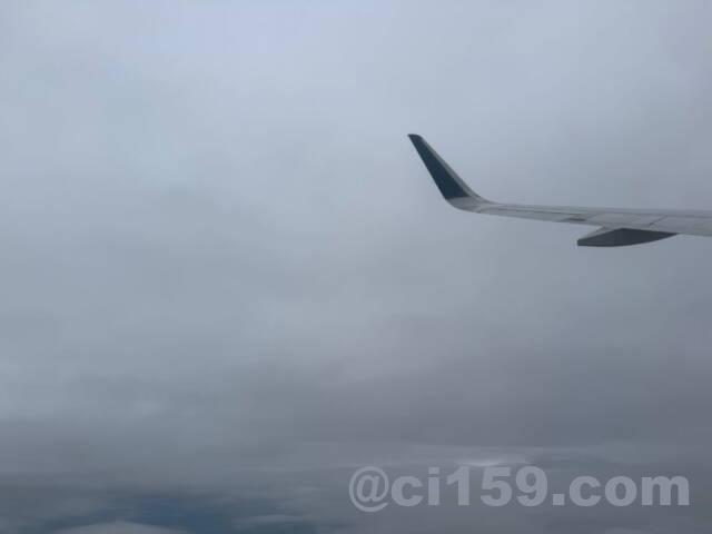 飛行機からの眺め