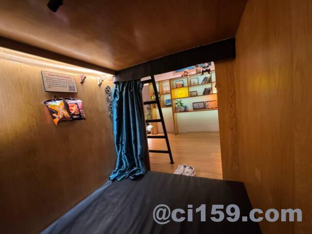 Đây Là Coffee & Bedのベッド