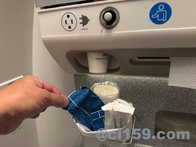 ベトナム航空のトイレアメニティ