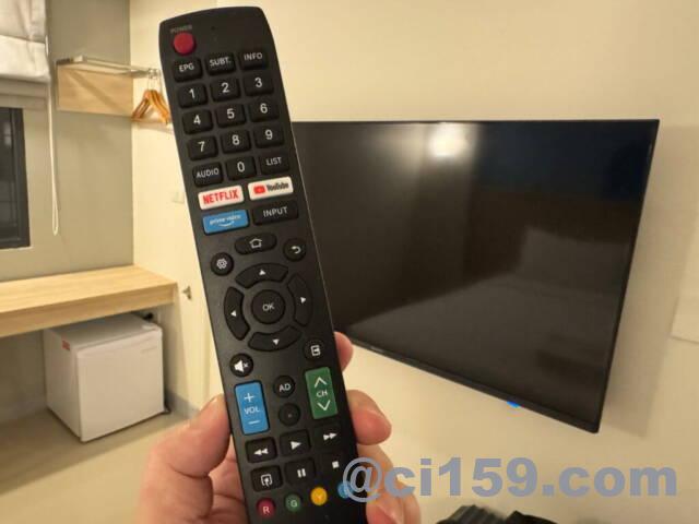 HOP INNのスマートテレビ