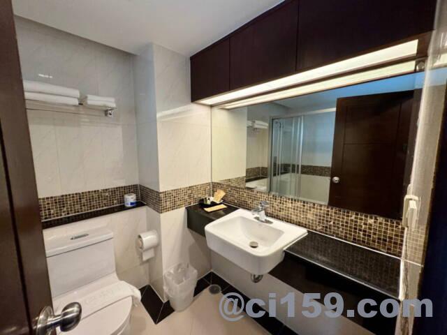 オーガストスイーツのバスルーム