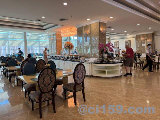 LK Presidenの朝食会場