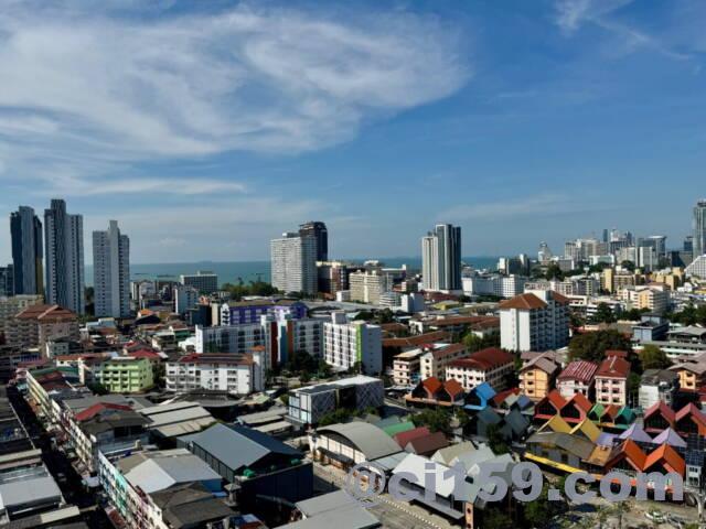 パタヤの街並み