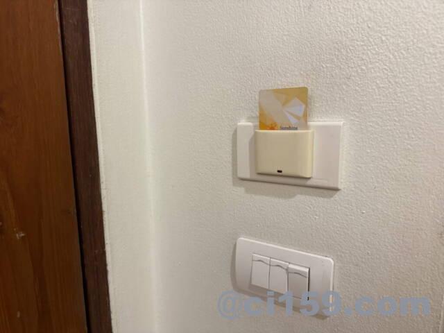 客室のカードキー