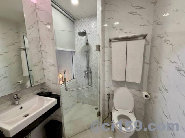 The Eight Hotelのバスルーム