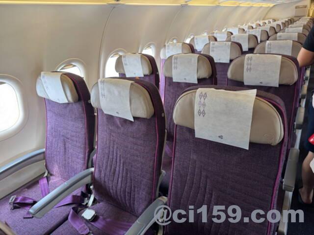タイ航空の国内線機内
