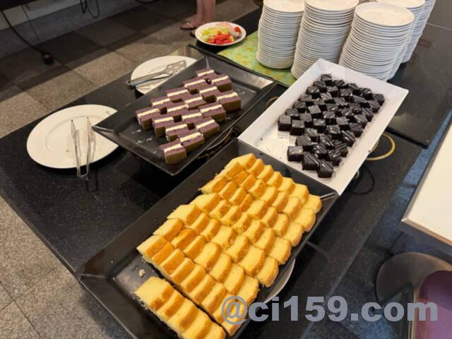 グランドベラホテルの朝食会場