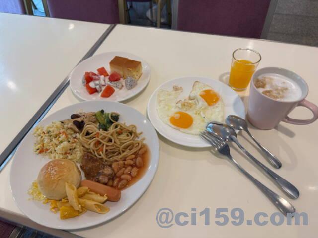 グランドベラホテルの朝食