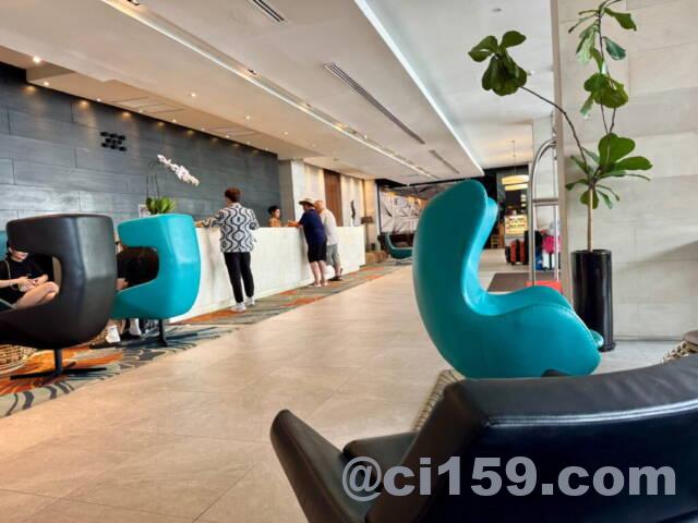 HOTEL VISTAのレセプション