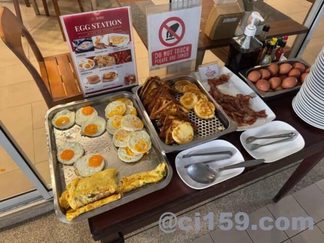 Sunshine Hotel and Residencesの朝食