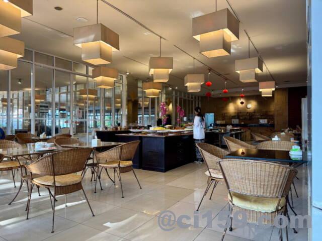 Bella Villa Primaの朝食会場
