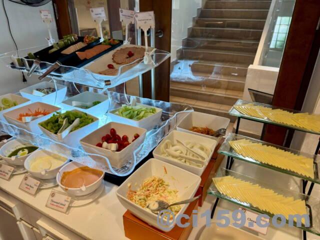 Sunshine Hotel and Residencesの朝食