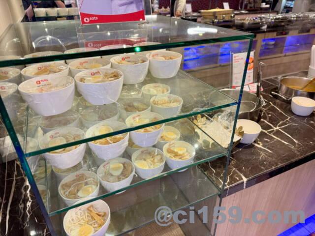 セルフサービスのシンガポールラクサ