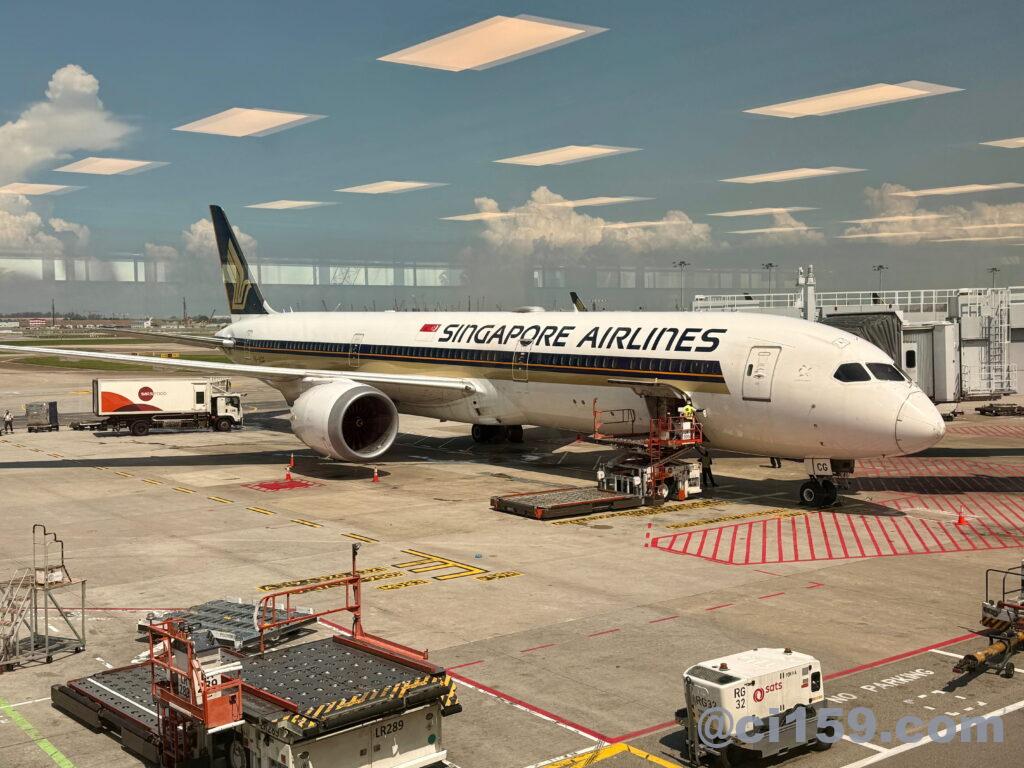 シンガポール航空787-10