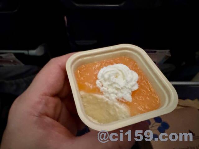 シンガポール航空の機内食