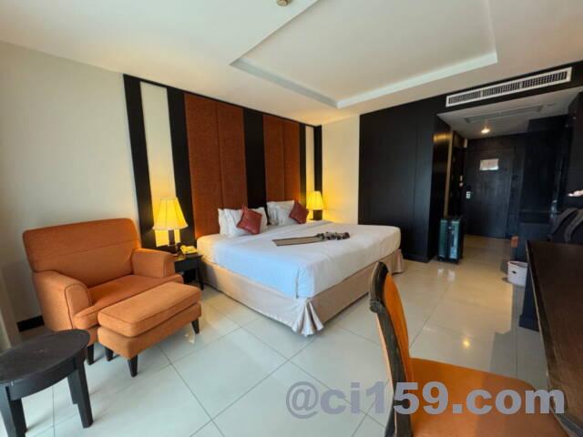 Intimate Hotel Pattayaの客室