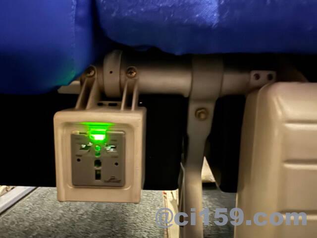 中国東方航空の機内設備