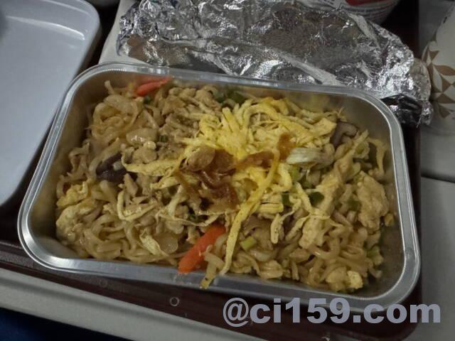 中国東方航空の機内食