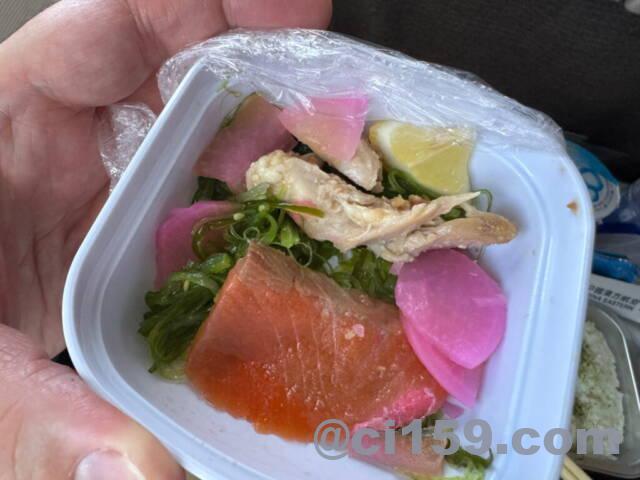 中国東方航空の機内食