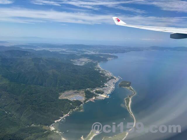 飛行機からの眺め