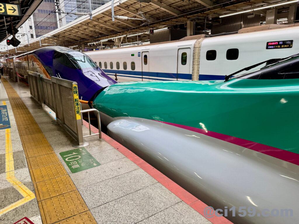 山形新幹線と東北新幹線