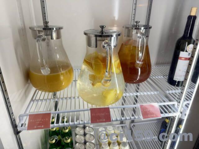 湯坊いちらくのラウンジドリンク