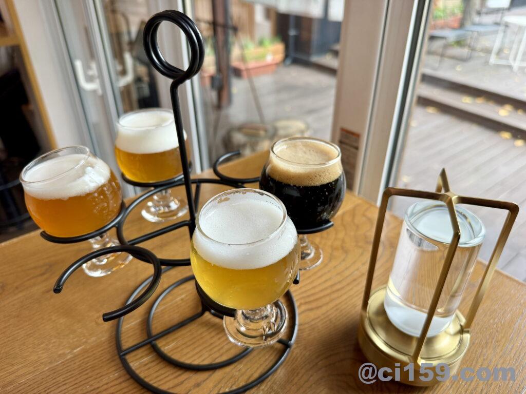 湯坊いちらくのクラフトビール