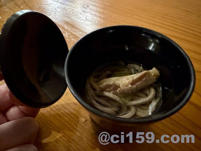 湯坊いちらくの「つったい鶏蕎麦」
