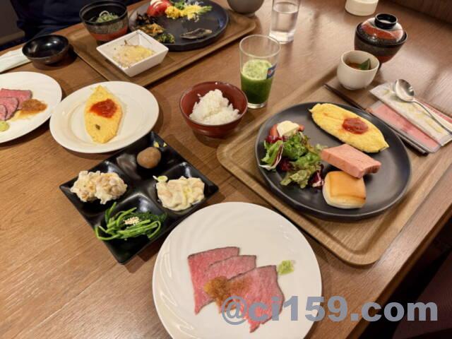 湯坊いちらくの朝食