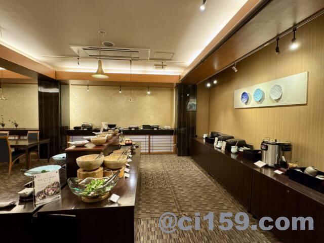 湯坊いちらくの朝食会場